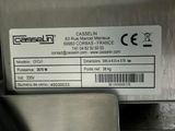 a close up of a label on the side of a machine