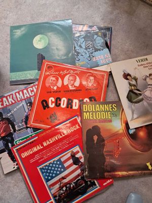 Lot de vinyles Variété française
