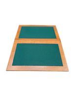 Table à jeux à plateau portefeuille, piètement réuni par une… (photo 4)