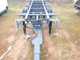 a trailer that is sitting in the dirt