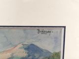 a picture of a picture of a mountain in the picture