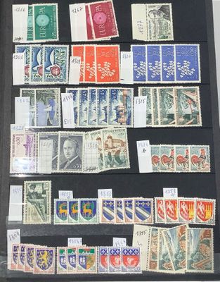 a picture of a collection of stamps in a display case