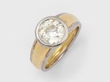 une bague en diamant à une seule pierre, par van cleef
