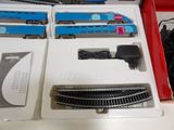a train set in the box on the table