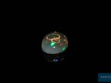 an image of a glowing object in the dark