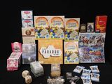 a lot of items that are sitting on a table