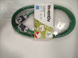 a green hose that is attached to a green hose
