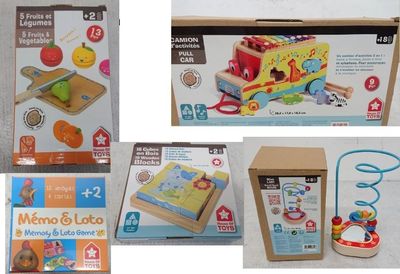 Lot de 5 jouets HOUSE OF TOYS composé de: 1 Jeu de société M…