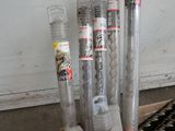 a lot of different types of plastic pipes in a pile