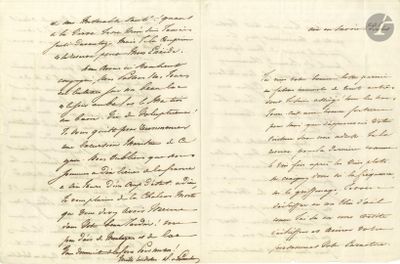 a handwritten letter written in black ink on a piece of paper