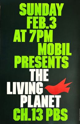 Yvan Chermayeff (1932-2017) - The Living Planet, La Planète …