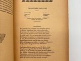 an open book with a picture of a dog on it