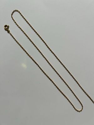 Chaîne en or 750 millièmes, L. 57 cm, Poids. 3,79 g - Photo 1