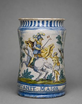 Albarello de Naples, Hôpital de San Martino, daté de 1703, I…