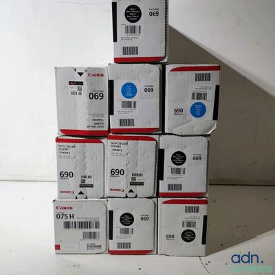 several boxes stacked on top of each other on a table