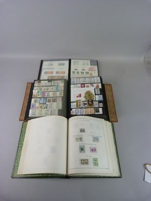 1 lot de 3 albums Belgique 1851 / 1969 charniéres et neuf de…