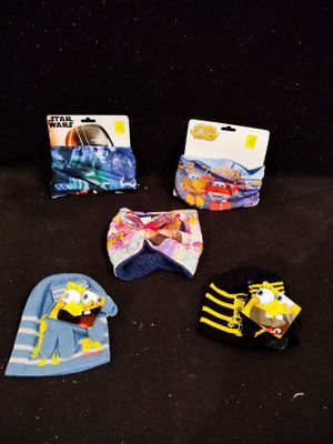 lot de 100 bonnets, gants, tour de cou - 100% licences : BOB…