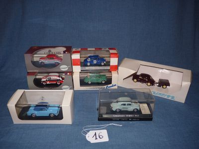 Lot de 4 pneus 11/7 creux blancs et crantés pour les miniatures CIJ