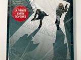 the cover of a comic book with a man and a woman on the cover