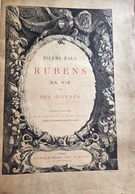 un vieux livre avec l'image d'un oiseau dans un cadre