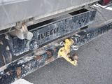 a close up of a truck with a sign on it