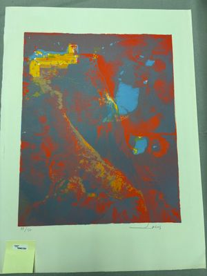 Jean-Théobald JACUS (1924-2021) lithographie d'après l affic…