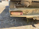 a close up of the rear end of a truck