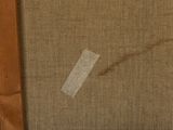 a picture of a piece of fabric with a piece of tape on it