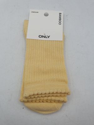 ONLY - Chaussettes hautes en viscose de bambou - Coloris Dou…