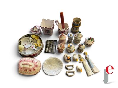 a lot of different items that are sitting on the table
