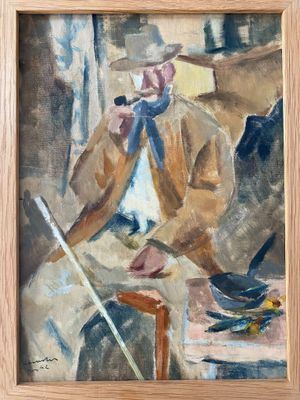 Ecole provençale du XXeme siècle, dans le goût de Cézanne - Photo 1