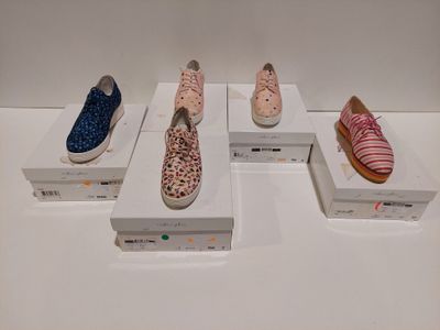 Lot de 5 - MELLOW YELLOW - Chaussures derbies et baskets pla…