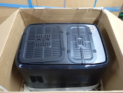 a box that has two different types of appliances inside of it