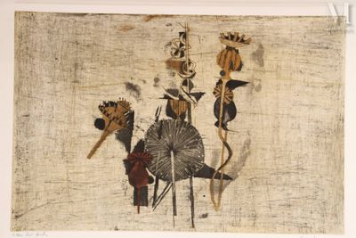 Brigitte COUDRAIN (1934-) Flos porri