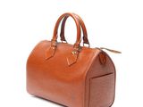 louis vuitton orange epi leather speedy bag