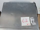 a laptop computer sitting on top of a metal table
