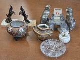 a lot of items that are sitting on a table