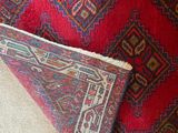 a close up of a rug on the floor