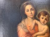 an image of a painting of a woman holding a child