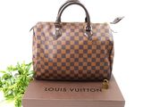 Sac Speedy Louis Vuitton Damier avec sa boîte