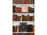 a book shelf filled with lots of books on it