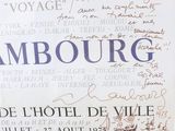 a picture of a sign that is on the wall