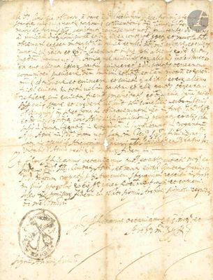 ITALIE. ASSISE. 12 lettres et documents, XVIe-XVIIIe siècles…