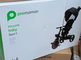 a box that has a baby stroller inside of it