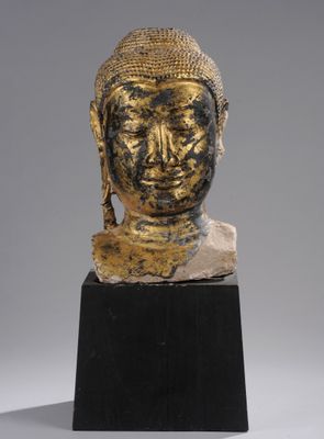 Tête de bouddha, Royaume d'Ayutthaya, XVIIe siècle
