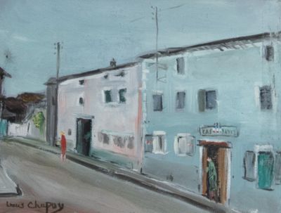 Louis CHAPUY (1882-1967) Paysage à Dardilly-le-Haut