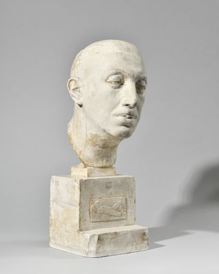 Charles DESPIAU (1874-1946) Buste de M. Lucien Lièvre, 1917