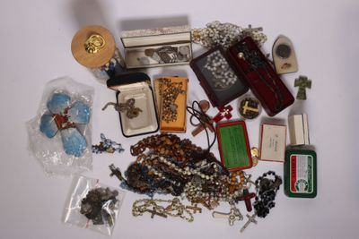 a lot of items that are on the table