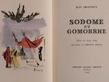 an open book with a picture of a group of people on it