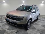 a picture of a silver dacia parked in a garage